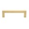 Gliderite Hardware 3-3/4 in. Center to Center Solid Square Bar Pull Champagne Gold 21683-96-CHPG-1 - alternate 1